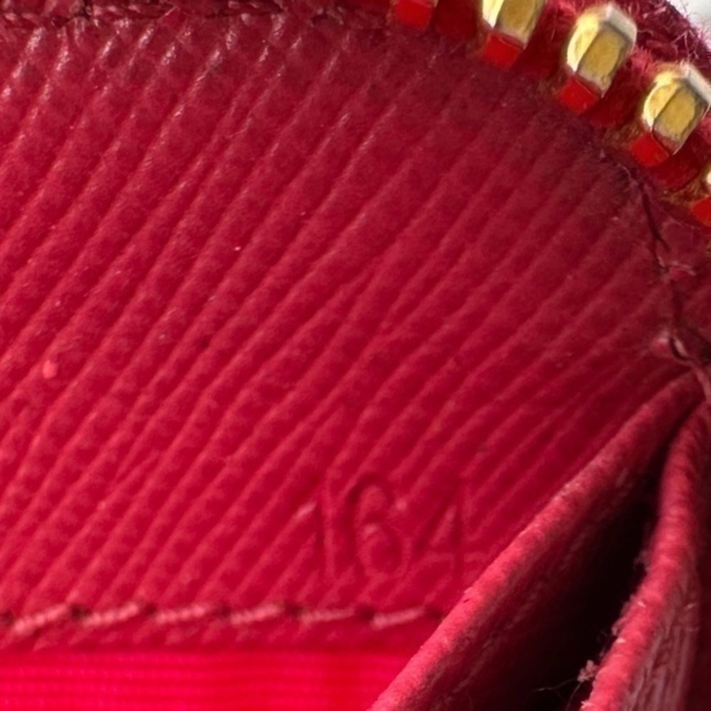 AUTHENTIC Prada Saffiano Metal Leather Continental Wallet. Color: Pink. - Picture 15 of 16